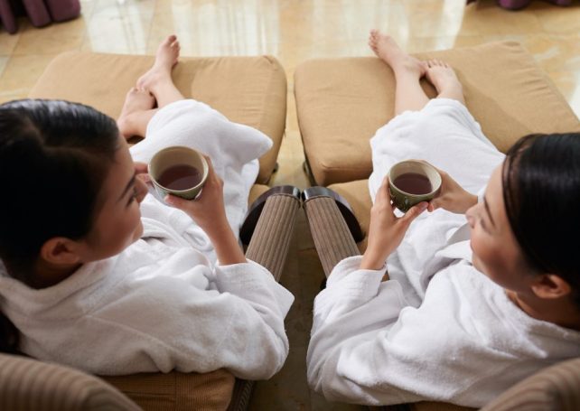 A spa day with friends at the Shine Spa Macao