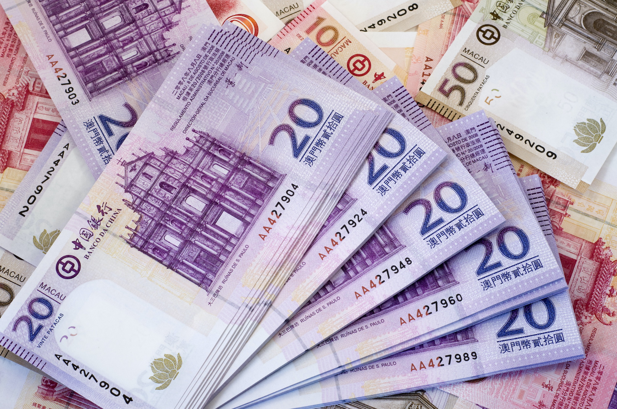 Macao’s broad money supply drops in April