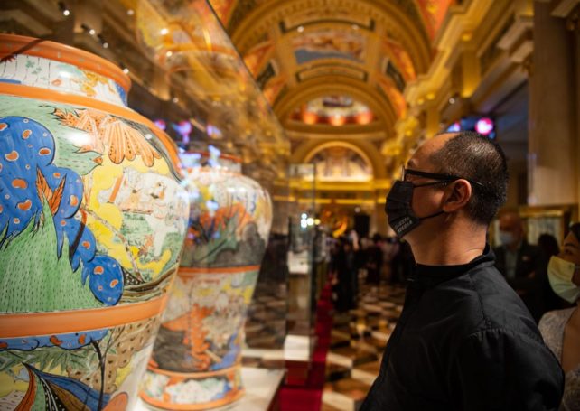 Sands China’s “Beyond the Blue” ceramics exhibition opens