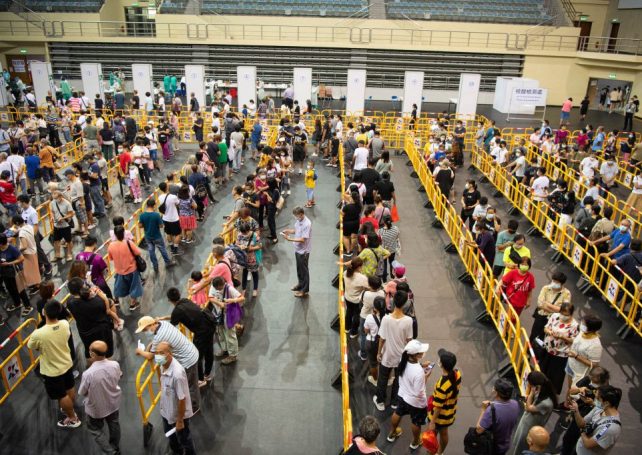 34 batches of pooled Covid-19 samples test positive from mass testing