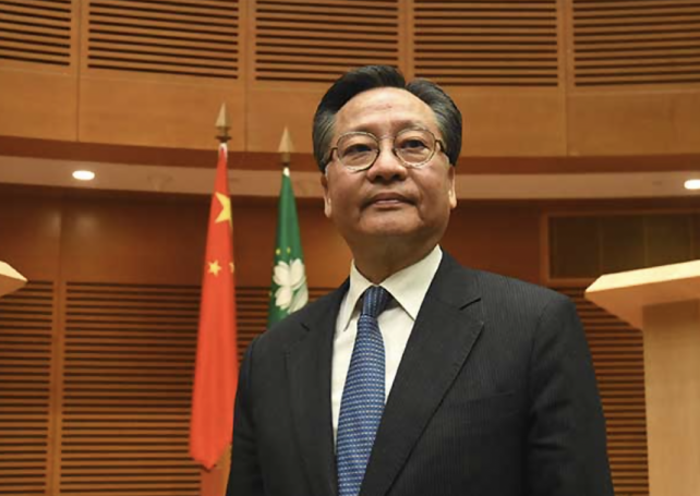 Kou Hoi In has been elected to the NPC’s standing committee