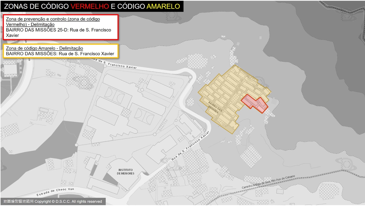 74th patient - Red and Yellow Code Zones