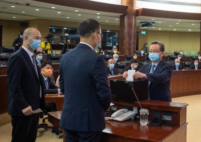 Legislature picks 22 members for Chief Executive Election Committee
