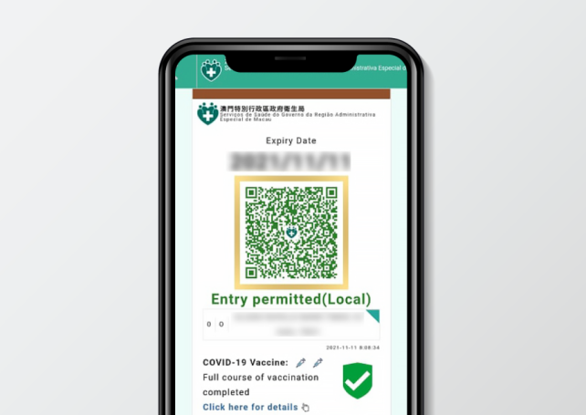 Macao Health Code contact tracing app likely to launch at the end of November