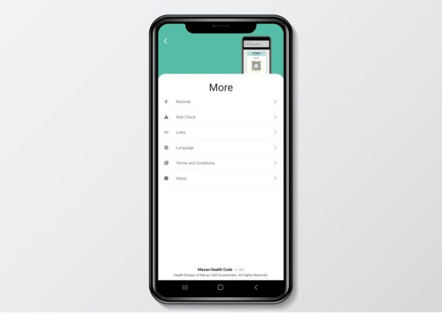 Macao Health Code app with contact tracing function ready for download