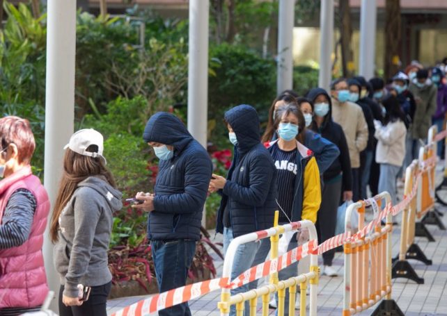 Hong Kong’s Covid-19 cases soar past 2,000 mark