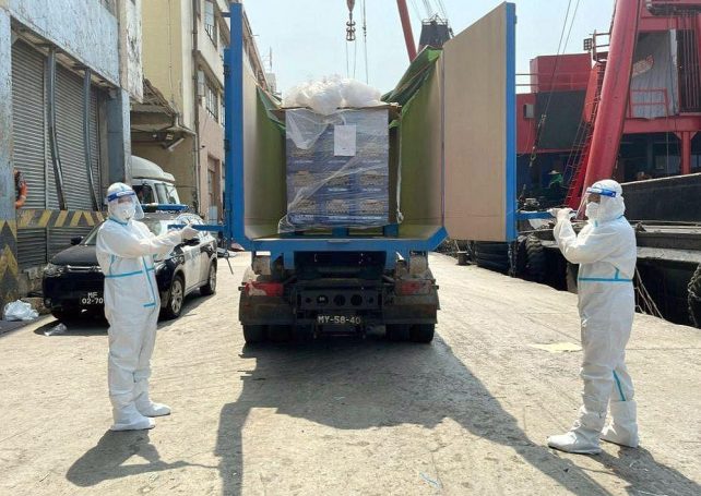 Covid-19 detected on cargo from Hong Kong again