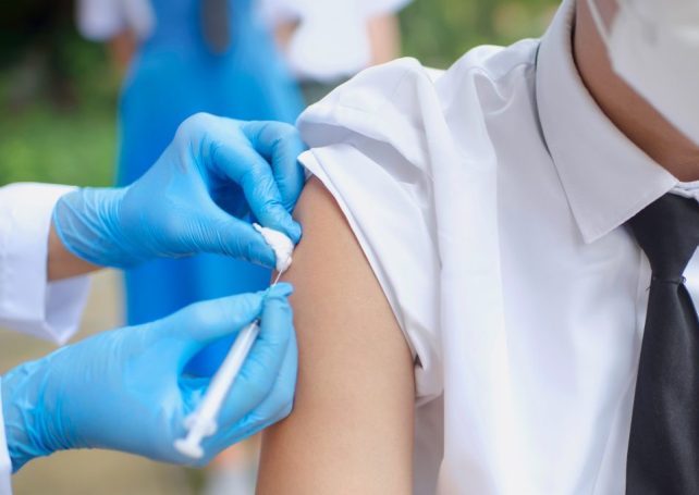 Health officials redouble efforts to get children and elderly jabbed