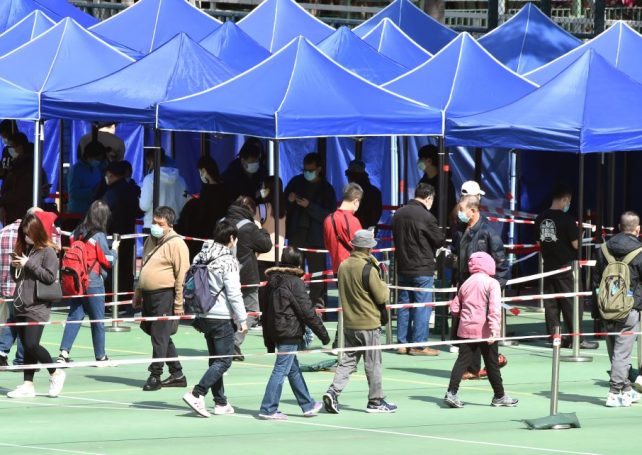 Hong Kong’s new Covid-19 cases expected to exceed 50,000