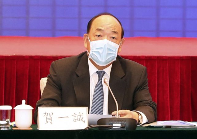Chief Executive warns Covid-19 could still disrupt economy