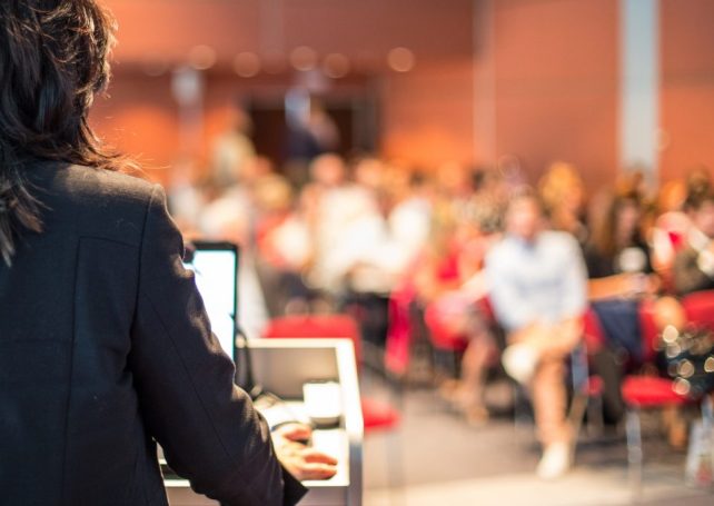 Instructor trains people with intellectual disabilities to organise events for local companies