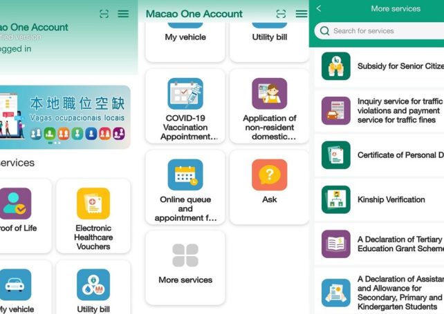 Upgraded version of Macao One Account offers 127 services