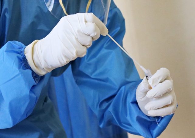 Healthcare workers administered 1.37 million jabs last year, ran 8.6 million NATs