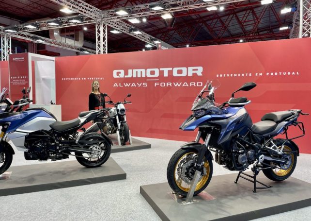 Chinese motorcycle manufacturer QJMotor to enter Portuguese market in September