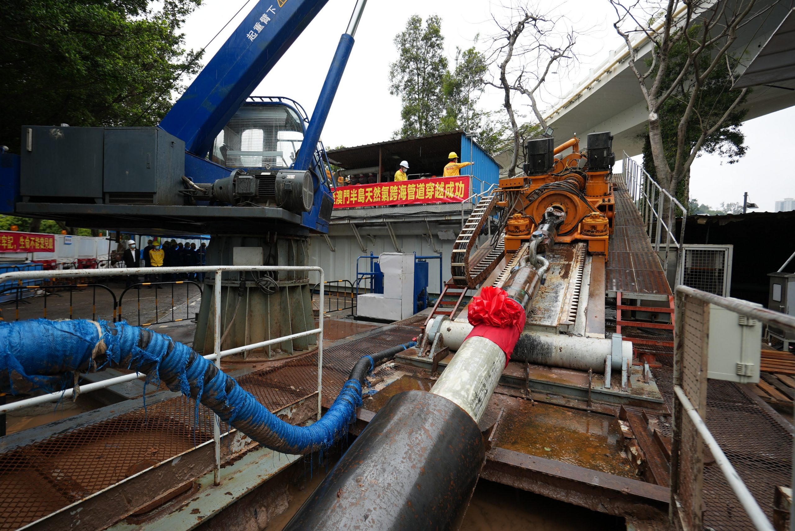 The Taipa-Macao underwater natural gas pipeline