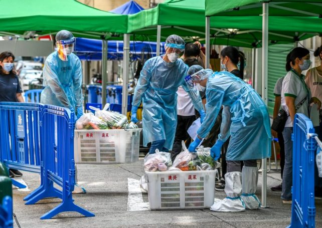 Emergency workers mobilised to aid Fai Chi Kei Red Zone residents