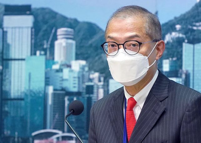 Hong Kong’s health chief says ‘one country, two systems’ means there is no need to copy mainland China’s policies