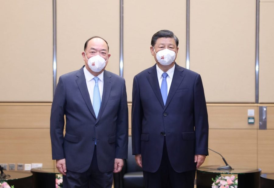 President Xi Jinping expresses recognition for Macao Chief Executive Ho Iat Seng and his administration