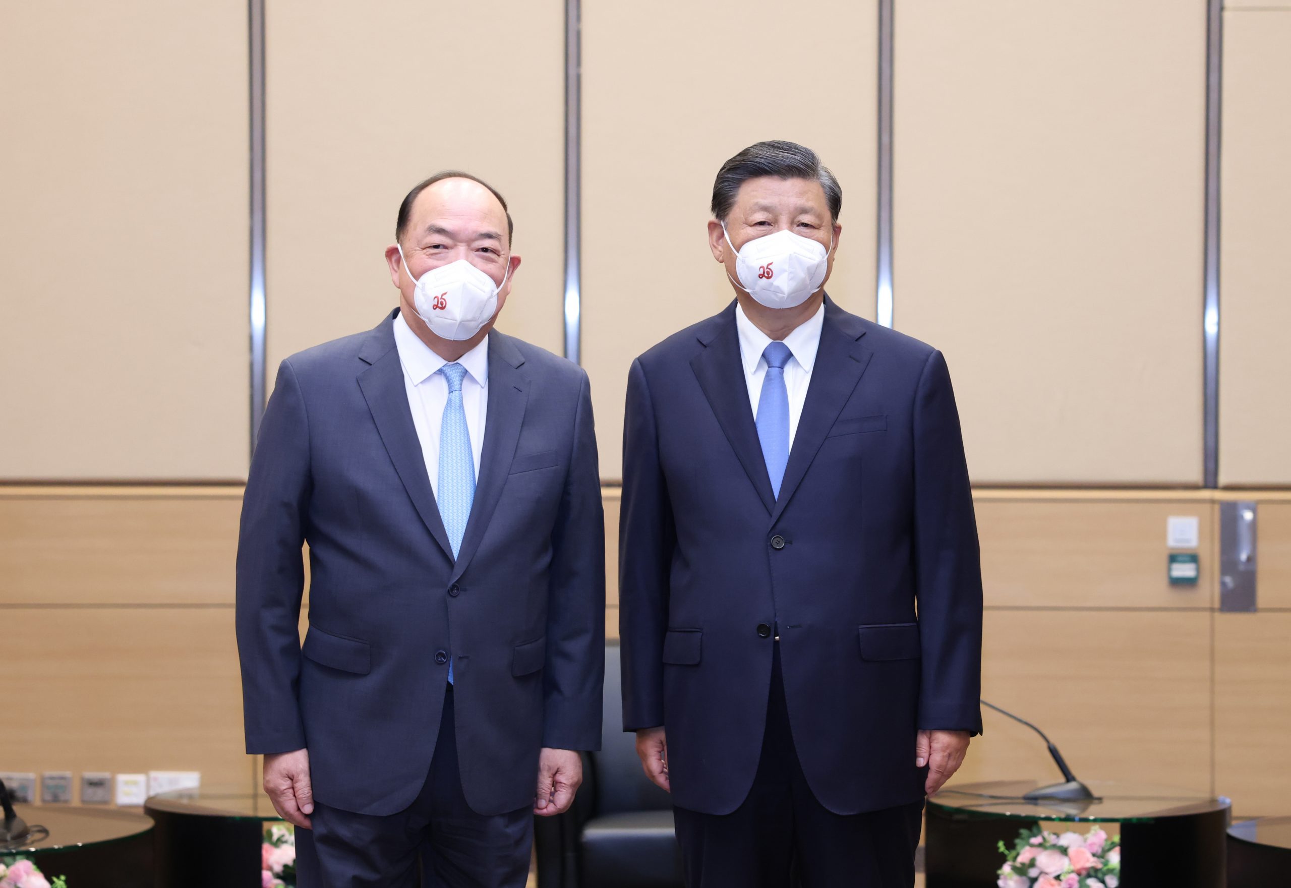 President Xi Jinping expresses recognition for Macao Chief Executive Ho Iat Seng and his administration