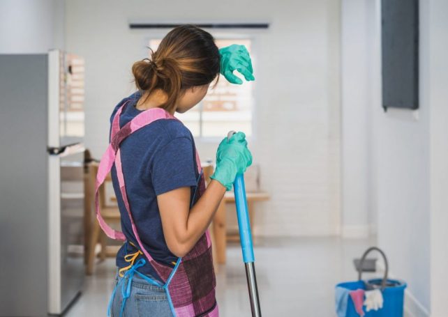 Employers asked to let domestic helpers stay at home