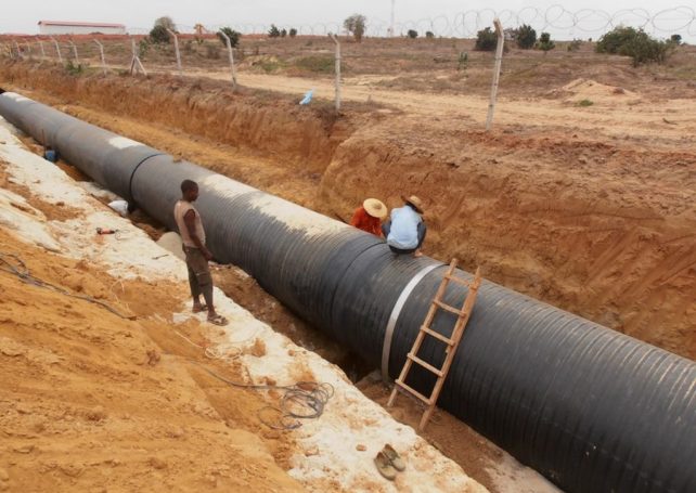 China’s CREC4 urban water project in Angola to supply 70,000 users