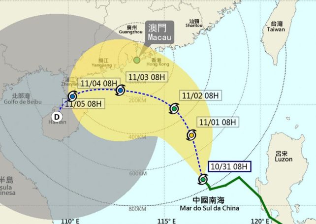 Signal No 3 likely this afternoon as Nalgae intensifies