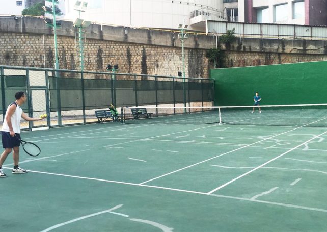 Taipa Northeast Sports Centre’s pavilion and tennis court open again