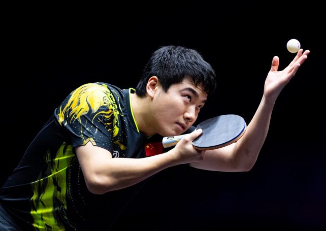 Liang Jingkun emerges victorious on first day of World Table Tennis (WTT) Champions Macao