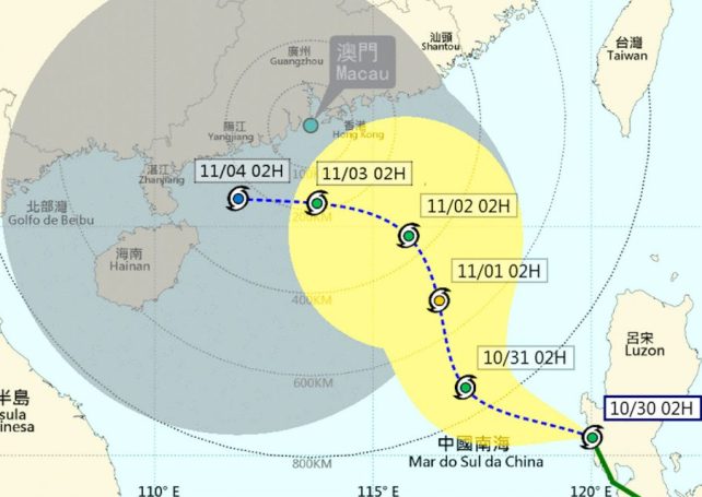 Typhoon Nalgae: Signal No 1 may be hoisted this afternoon