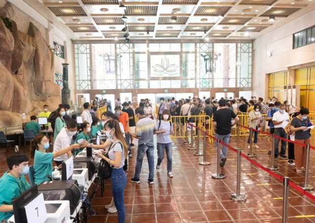 Covid-19 compulsory mass-testing drive steaming ahead across Macao