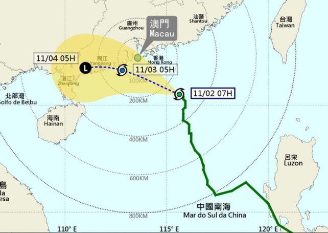 Typhoon Nalgae: Signal No 8 probable late afternoon