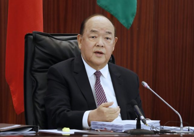 Macao plans to grow its bond market, Chief Executive Ho Iat Seng tells lawmakers