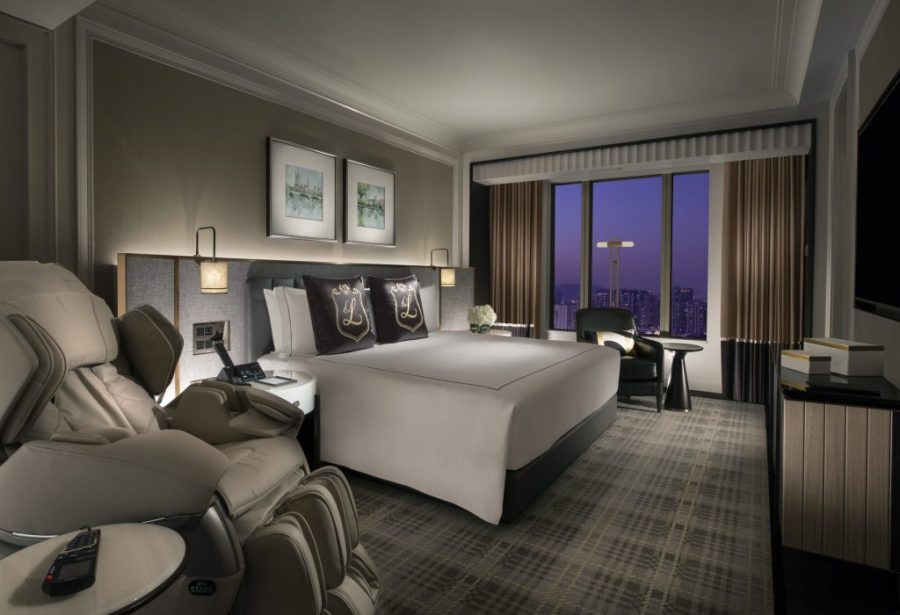 Average hotel occupancy rates rose in April, but the average length of stay remained static