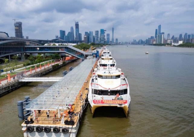 Ferry links to Guangzhou are expected in ‘the coming months’
