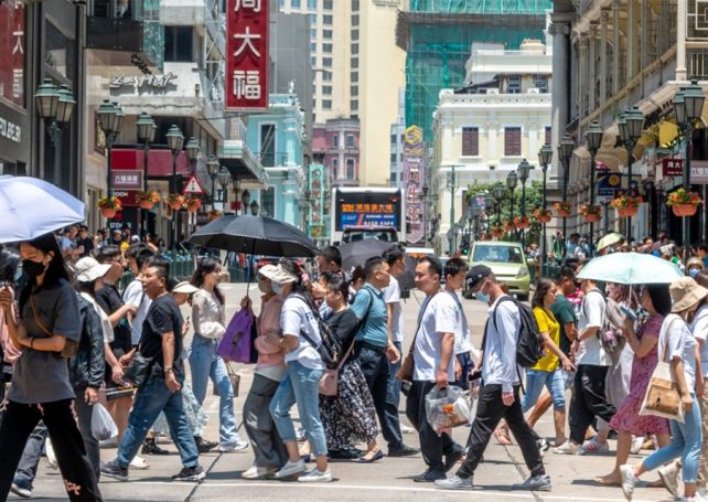 The long weekend saw a boom in visitor numbers, according to Macao’s tourism chief