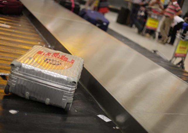Land in Hong Kong, collect your luggage in Macao