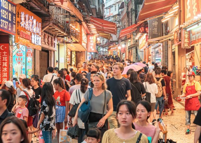 More international visitors are coming to Macao