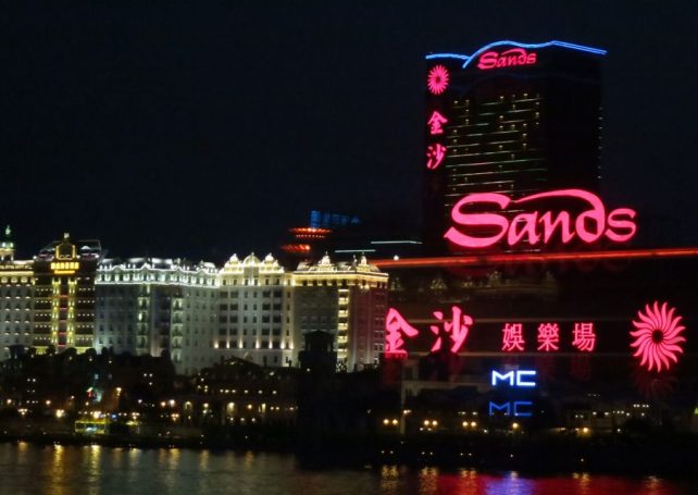 This is how much revenue Sands China generated in the second quarter of the year