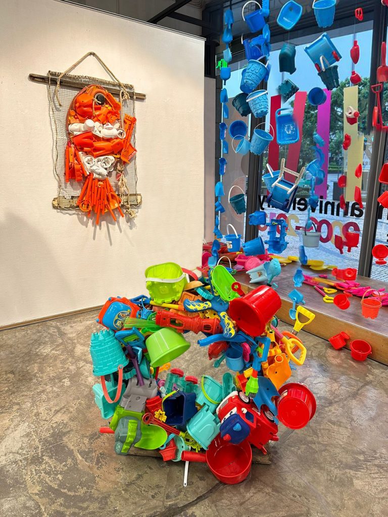 Tchusca Songo artworks Rainbow in Disguise exhibition