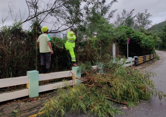 Macao makes it through the year’s first major typhoon