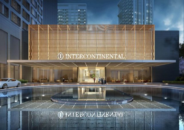 A new Intercontinental hotel opens its doors in Shenzhen