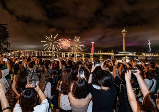 Information on crowd levels around Macao will be available in Golden Week