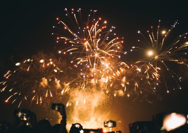 The rescheduled start of Macao’s fireworks contest takes place tonight