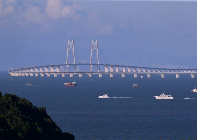The Hong Kong-Zhuhai-Macao Bridge has just turned five