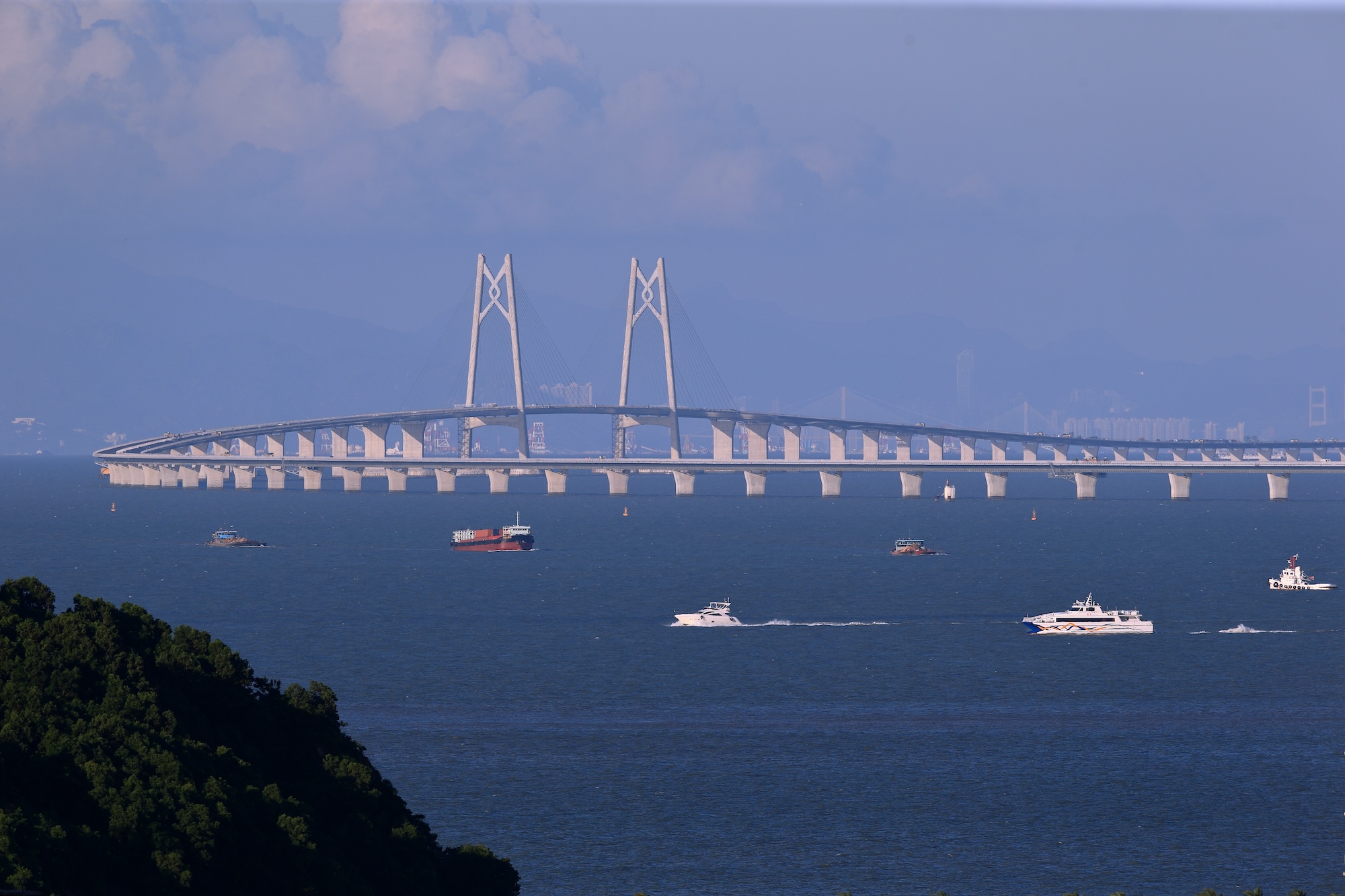The Hong Kong-Zhuhai-Macao Bridge has just turned five