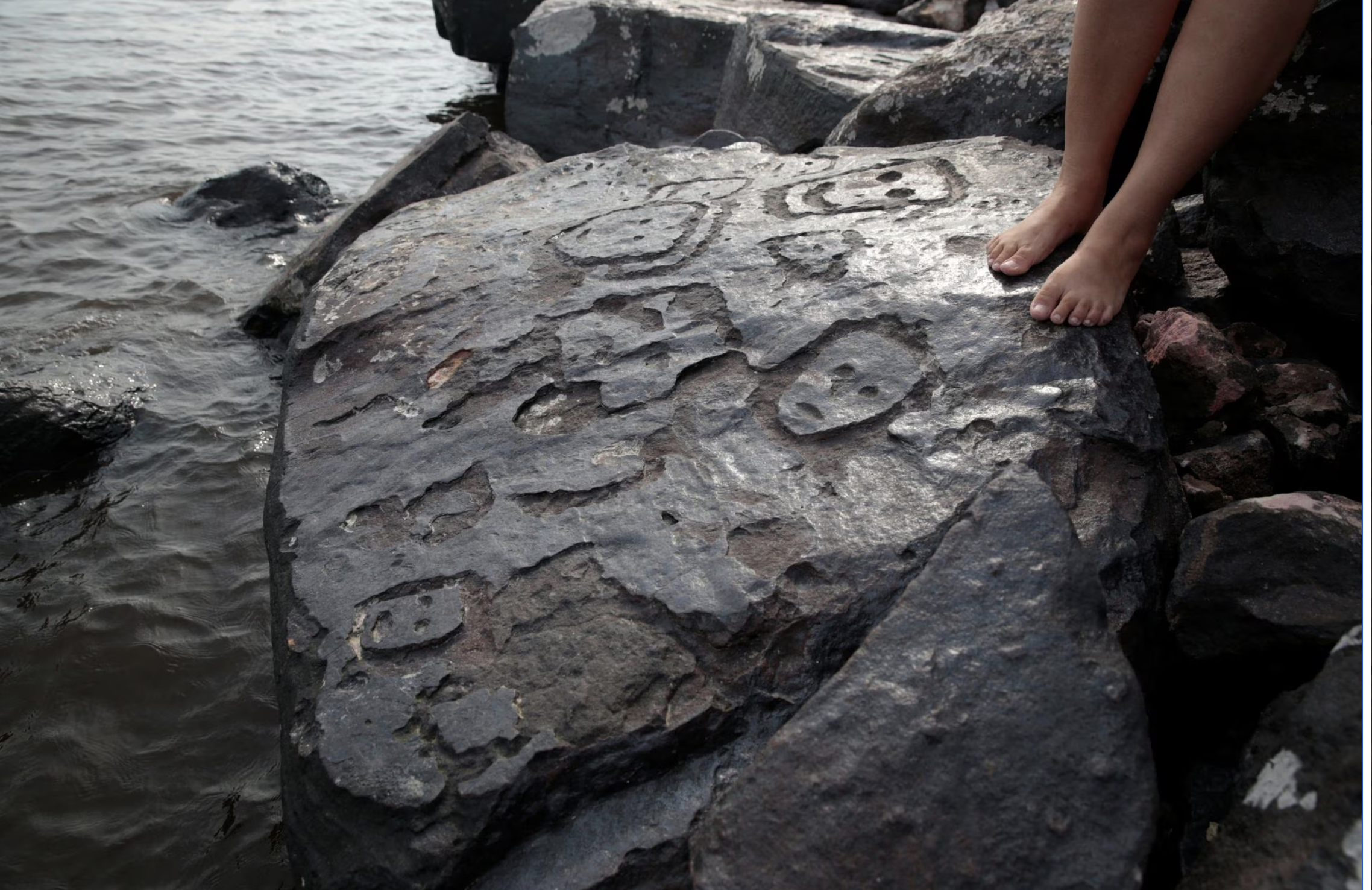 Record-breaking drought reveals a lost piece of Amazonian past
