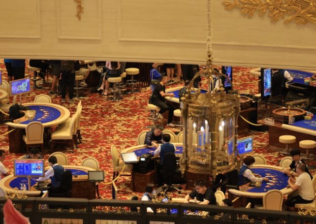 This is how much gross gaming revenue Macao generated in September