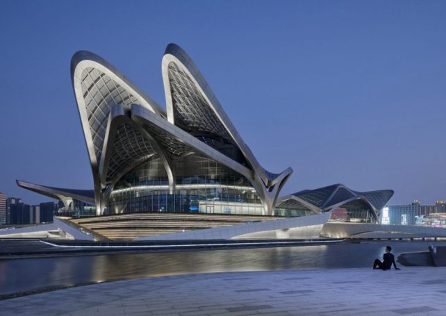 Here’s a first look at the Zhuhai Jinwan Civic Art Centre