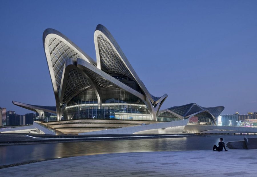 Here’s a first look at the Zhuhai Jinwan Civic Art Centre