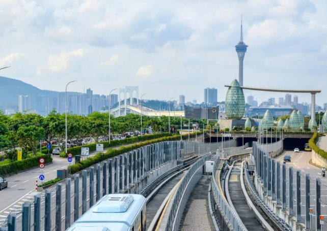 The LRT journey from Barra to Taipa will take only four minutes